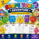Shape Town Adventure | Shapes Worksheets