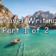 Travel Writing Homework Booklet