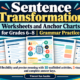 Sentence Combining Worksheets for Grades 6–8 | Conjunctions, Sentence Cohesion, Editing & Revision