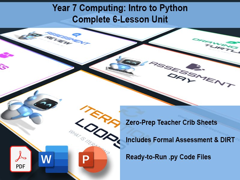 python year 7 unit 4