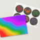 Firework night/Diwali – Rainbow Sensory Mark Making/EYFS Pre-Writing Pattern Discs and rainbow mats