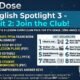 English Spotlight 3 – Unit 1 Tell me about your summer! (FREE 2-Lesson Sample Pack for Grade 9)