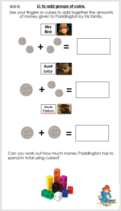 year 1 christmas maths lesson adding money lesson