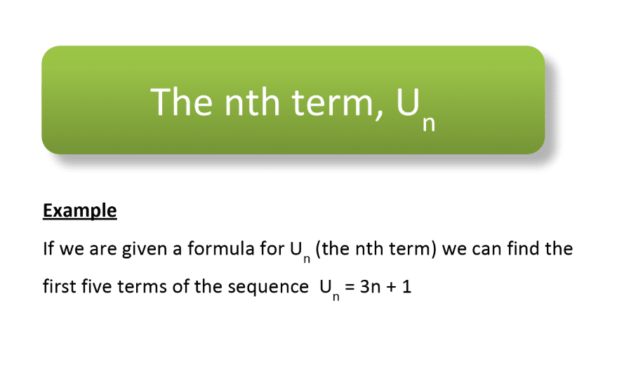 solving sequences with giving nth term