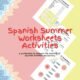 French Summer Worksheets Activity