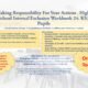 KS3 Internal / External Exclusion Workbook 24: Taking Responsibility for Your Actions (KS3)